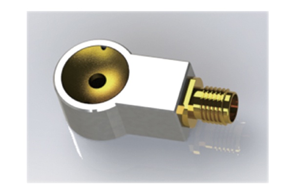 Receiving ultrasonic transducer