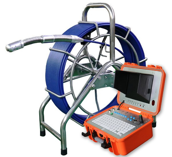 28mm Pan Tilt Camera Head CCTV Pipeline Inspection Camera